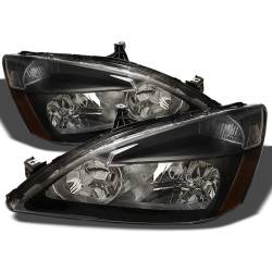 xTune Auto - xTune Auto 5014351 Black Crystal Headlights for 03-07 Honda Accord - Image 1