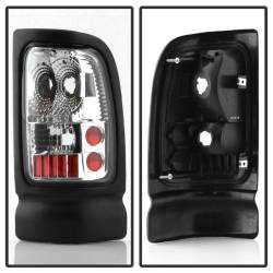 Spyder Auto - Spyder Auto 5012760 Euro Style Taillights Chrome/Clear for RAM 1500/2500/3500 - Image 2