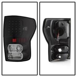 Spyder Auto - xTune Auto 5013200 Black/Clear LED Taillights - Image 2