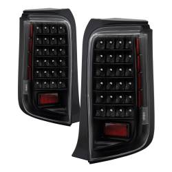Spyder Auto - xTune Auto 5013156 Black/Clear LED Taillights for 08-10 Scion xB - Image 1
