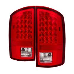 Spyder Auto - xTune Auto 5072993 LED Red/Clear Taillights for 02-06 RAM 1500/2500/3500 - Image 1