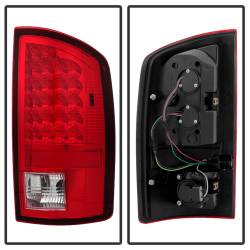 Spyder Auto - xTune Auto 5072993 LED Red/Clear Taillights for 02-06 RAM 1500/2500/3500 - Image 2