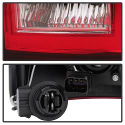 Spyder Auto - xTune Auto 5072993 LED Red/Clear Taillights for 02-06 RAM 1500/2500/3500 - Image 5