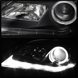 Spyder Auto - Spyder Auto 5074263 DRL LED Projector Headlights for 11-13 Toyota Corolla - Image 2
