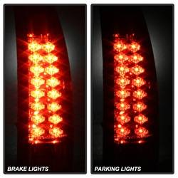 Spyder Auto - Spyder Auto 5077981 Black/Smoked LED Taillights - Image 2
