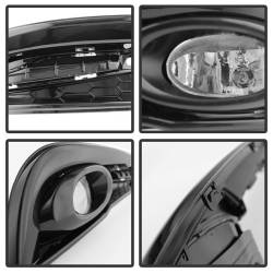 Spyder Auto - Spyder Auto 5077745 Halogen Fog Lights Black/Clear for 13-15 Civic Sedan - Image 4