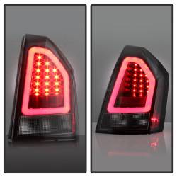 Spyder Auto - Spyder Auto 5083326 Black/Clear LED Taillights for 05-07 Chrysler 300 - Image 3