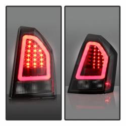 Spyder Auto - Spyder Auto 5083326 Black/Clear LED Taillights for 05-07 Chrysler 300 - Image 7