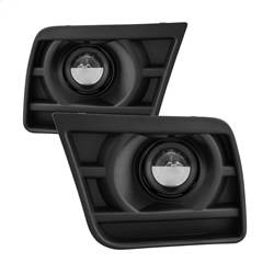 Spyder Auto - Spyder Auto 5082411 Projector Black/Clear Fog Lights for 14-16 Camaro V8 - Image 1