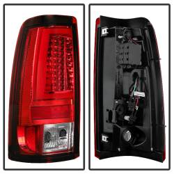 Spyder Auto - Spyder Auto 5081872 LED Red/Clear Taillights for 99-02 Silverado/Sierra - Image 3