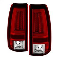 Spyder Auto - Spyder Auto 5081872 LED Red/Clear Taillights for 99-02 Silverado/Sierra - Image 1