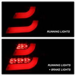 Spyder Auto - Spyder Auto 5084385 Black/Smoked LED Taillights for 04-08 Pontiac Grand Prix - Image 1