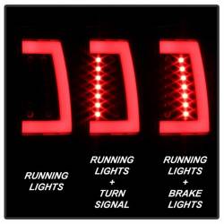 Spyder Auto - Spyder Auto 5084149 Black LED Light Bar Taillight for 00-06 Tahoe/Suburban/Yukon - Image 9
