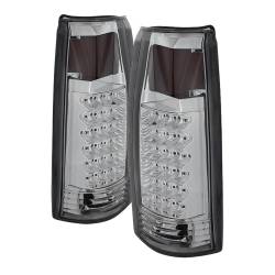 Spyder Auto - xTune Auto 9022432 Chrome/Clear LED Taillights - Image 1