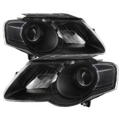 xTune Auto - xTune Auto 9025563 Projector Style Headlights Black/Clear - Image 1