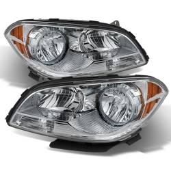 xTune Auto - xTune Auto 9026027 Chrome/Clear Crystal Headlights - Image 1
