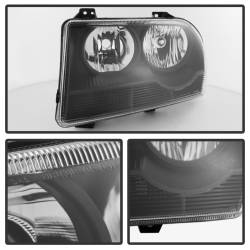 xTune Auto - xTune Auto 9026423 Crystal Headlights Black/Clear - Image 2