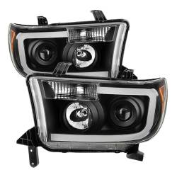 Spyder Auto - xTune 9027888 Projector Style Headlights Black/Clear for 07-13 Sequoia/Tundra - Image 1