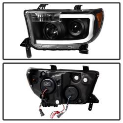Spyder Auto - xTune 9027888 Projector Style Headlights Black/Clear for 07-13 Sequoia/Tundra - Image 2