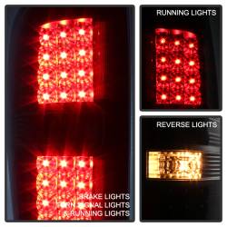 Spyder Auto - xTune Auto 9025624 Black/Clear LED Taillights 09-14 Ford F150 - Image 4