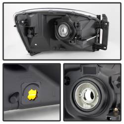 xTune Auto - xTune Auto 9026089 Chrome/Clear Crystal Headlights - Image 3