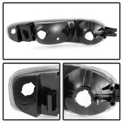 xTune Auto - xTune Auto 9027093 Front Bumper Lights Chrome/Smoked - Image 3