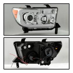 xTune Auto - xTune Auto 9027895 Projector Style Headlights Chrome/Clear - Image 2
