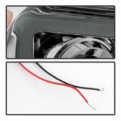 xTune Auto - xTune Auto 9027895 Projector Style Headlights Chrome/Clear - Image 4