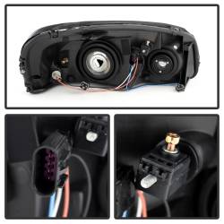 xTune Auto - xTune Auto 9026515 Crystal Headlights Black/Clear - Image 3