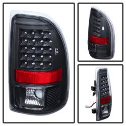 xTune Auto - xTune Auto 9027017 Black/Clear LED Taillights for 04 Dodge Dakota - Image 2
