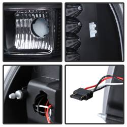 xTune Auto - xTune Auto 9027017 Black/Clear LED Taillights for 04 Dodge Dakota - Image 4