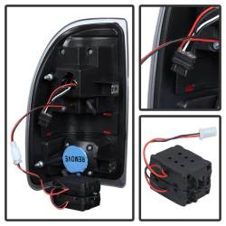 xTune Auto - xTune Auto 9027017 Black/Clear LED Taillights for 04 Dodge Dakota - Image 3