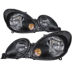 xTune Auto - xTune Auto 9026911 Black/Clear Crystal Headlights - Image 1
