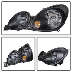 xTune Auto - xTune Auto 9026911 Black/Clear Crystal Headlights - Image 2