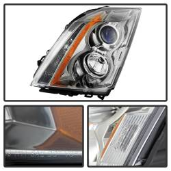 xTune Auto - xTune Auto 9027246 Projector Style Headlights Chrome/Clear - Image 2