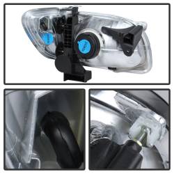xTune Auto - xTune Auto 9027475 Crystal Front Headlight Kit Chrome/Smoked - Image 3