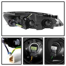 xTune Auto - xTune Auto 9023668 Black/Clear Crystal Headlights - Image 5