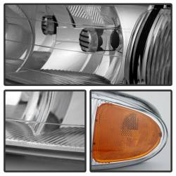 xTune Auto - xTune Auto 9025242 Chrome/Clear Crystal Headlights - Image 2