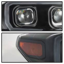 Spyder Auto - xTune 9039256 Auto Light Bar Headlights Black/Clear for Tacoma TRD - Image 3