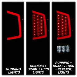 Spyder Auto - xTune Auto 9041693 Black LED Light Bar Taillights/Smoke for 16-19 Toyota Tacoma - Image 9