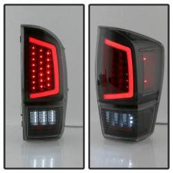 Spyder Auto - xTune Auto 9041693 Black LED Light Bar Taillights/Smoke for 16-19 Toyota Tacoma - Image 8