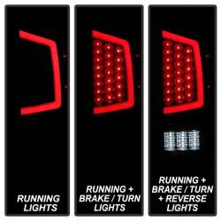 Spyder Auto - xTune Auto 9041686 Black LED Light Bar Taillights/Clear for Toyota Tacoma - Image 9