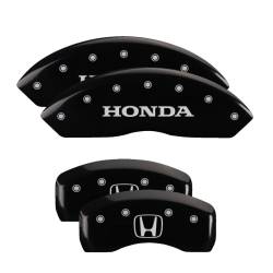 MGP Caliper Covers - MGP Caliper Covers 20203SHOHBK FR/RR Covers Gloss Black for 11-17 Honda Odyssey - Image 1