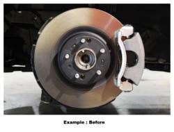 MGP Caliper Covers - MGP Caliper Covers 23202SMGPBK F/R Gloss Black for 14-20 Mercedes GLA-Class - Image 3