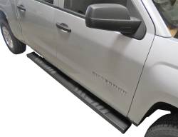 Steelcraft - Steelcraft 500-02230 STX500 Black Running Boards for 07-18 Silverado/Sierra Crew - Image 1