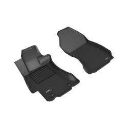 3D MAXpider - MAXpider L1SB00811509 Kagu Floor Mat Front Black - Image 1