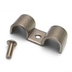 American Shifter Company - American Shifter ASCLC2187 3/16" Stainless Steel Double Line Clamps 12Pc - Image 1