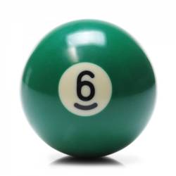 American Shifter Company - American Shifter ASCSN03006 6 Ball Billiard Pool Custom Shift Knob - Image 1