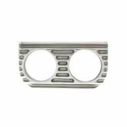 Vintage Parts - Vintage Parts VPAGB2 Vintage Finned 2 Gauge Bezel Mount - Image 1