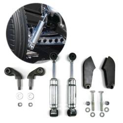 Vintage Parts - Vintage Parts VPASHKFAB Chrome Shock Kit w/Mounts for 28-31 Ford - Image 1